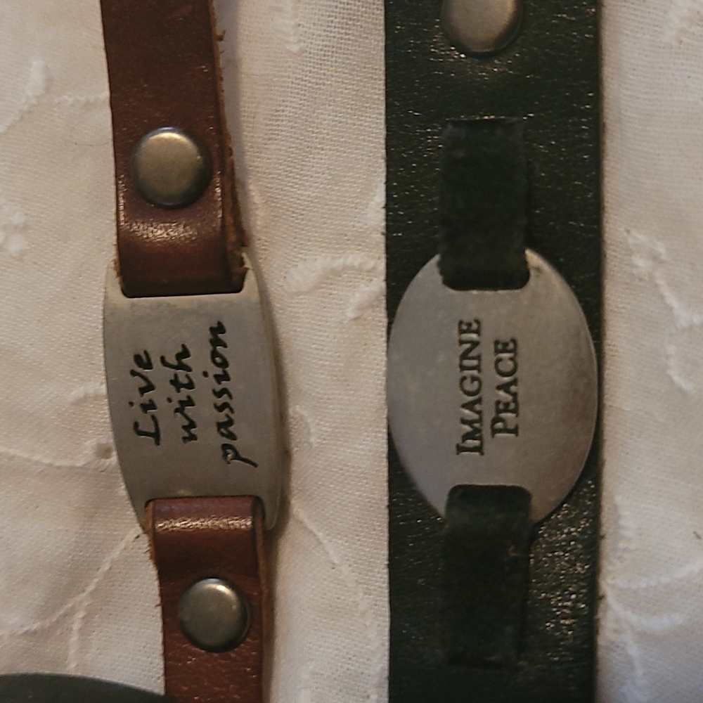Dilon Rogers Leather Bracelts